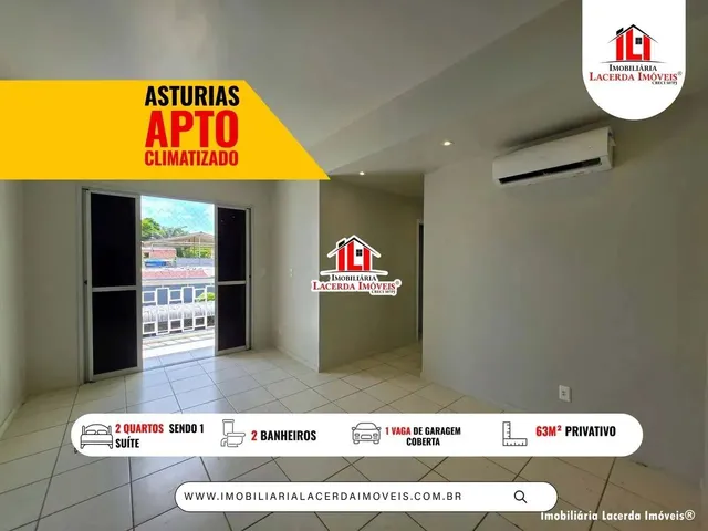 Imagem: O apartamento possui 2 Dormitórios, 1 Suíte, 2 Banheiros,