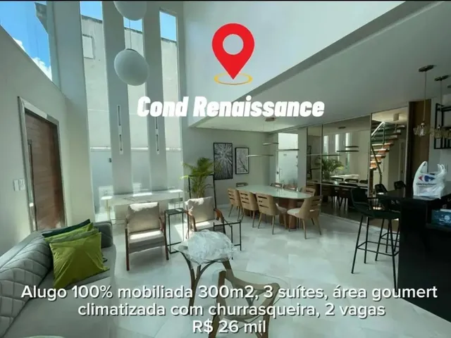 Imagem: Cond Renaissance Casa Duplex 100 Mobiliada