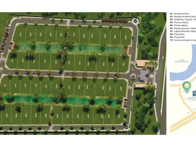 Imagem: Lote À Venda no Condomínio Lakeside Residence