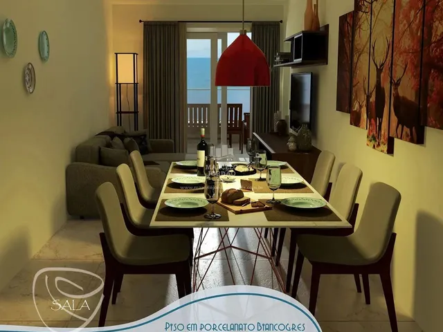 Imagem 5: Apartamento em Castelhanos - 2 Ou 3 Quartos com Suíte - 1 Quadra do Mar