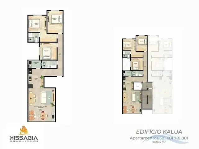 Imagem 11: Apartamento em Piúma - Pré Lançamento - 2 Ou 3 Quartos - 1 Quadra do Mar