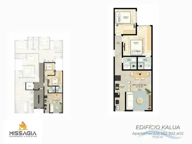 Imagem 5: Apartamento em Piúma - Pré Lançamento - 2 Ou 3 Quartos - 1 Quadra do Mar