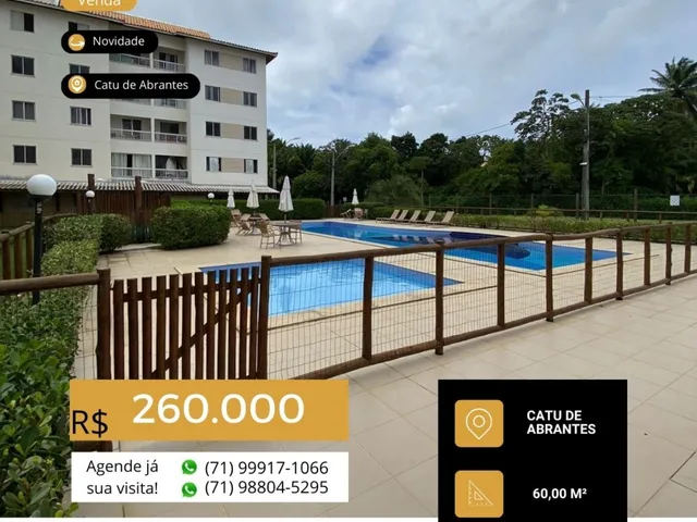 Imagem 1: Apartamento Residencial em Camaçari - Ba, Catu de Abrantes (Abrantes