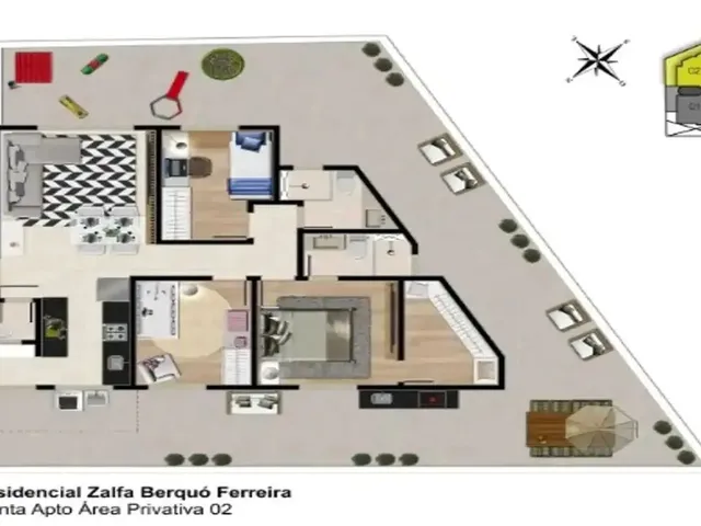 Imagem 11: Apartamento À Venda, 3 Quartos, 1 Suíte, 2 Vagas, Vila Paris - Belo Horizonte/Mg