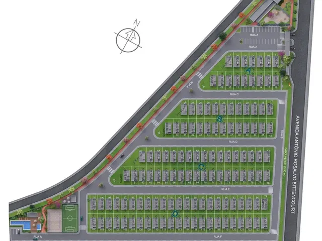 Imagem 9: Lançamento - Casa Residencial para Venda Lagoa Salgada, Feira de Santana 2 Quartos, Sendo