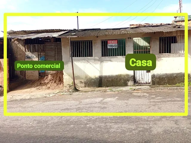 Imagem: Casa 2/4 Boa para Comércio no Conjunto