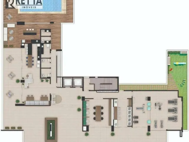 Imagem 14: Apartamento com 1 Dormitório para Alugar, 30 M² por R$ 2.554,32/Mês - Cocó