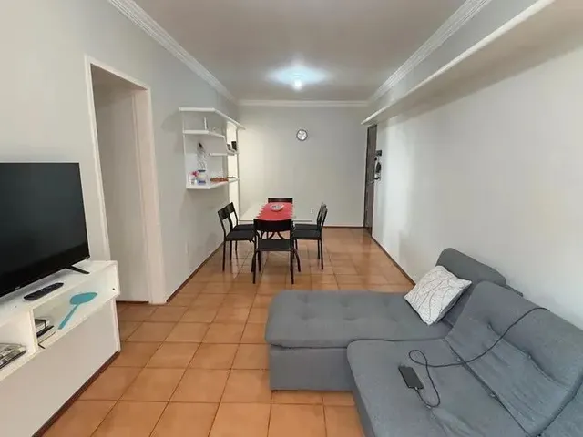 Imagem 6: Apartamento Mobiliado com 120 M² e 3 Quartos no Ed. Antonieta Jatahy!