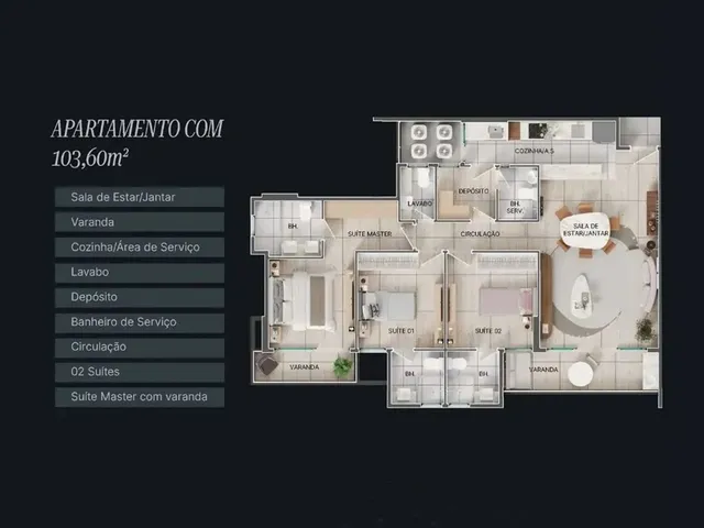 Imagem 6: Lançamento na Holandeses, Apto de 87M² e 103M², Até 3 Suítes, Scape Holandeses