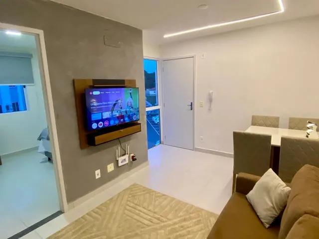 Imagem: O apartamento possui 2 Dormitórios, 1 Banheiro, 1 Vaga na