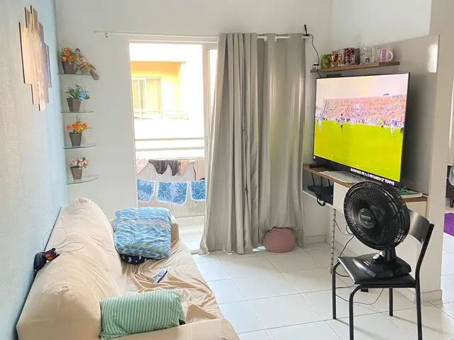 Imagem 3: Apto 2 Quartos com Sacada - Solar do Coqueiro - Lazer Completo