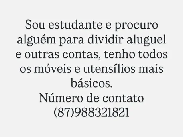 Imagem: Aluguel para Dividir Somente Mulheres