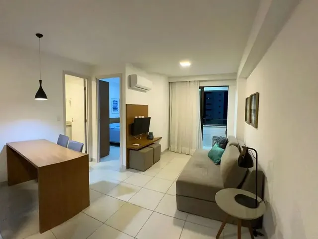 Imagem 1: Apartamento para Aluguel em Boa Viagem Beach Class santa Maria 01 Quarto com Varanda Todo