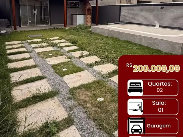Imagem: Casa Pronta R$ 200 Mil