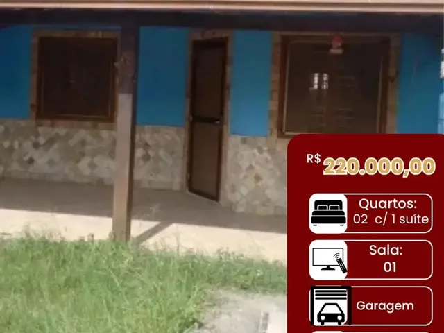 Imagem: Casa com 2 Dormitórios À Venda, em Tamoios