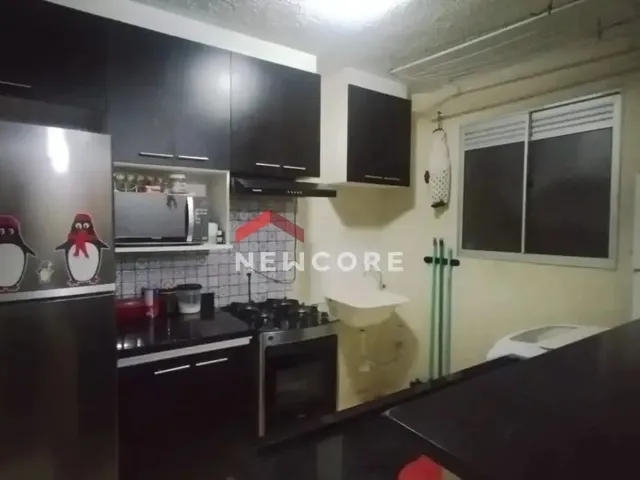 Imagem: O apartamento possui 2 Dormitórios, 1 Banheiro, 1 Vaga na
