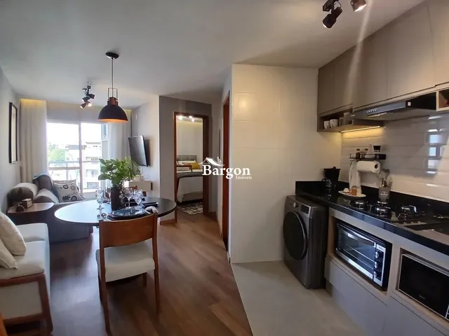 Imagem 2: Apartamento Quarto e Sala Mobiliado Equipado e Decorado, com 1 Vaga Coberta e Privativa, D
