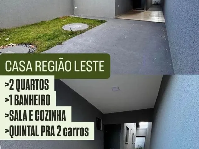 Imagem: Casa 2 Quartos- Zona Leste