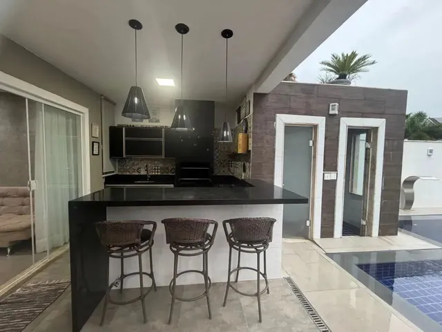 Imagem 13: Magnifica Casa Triplex Mobiliada 490M2 Sendo 5 Suites Mais Dependencia Cond Riviera del S