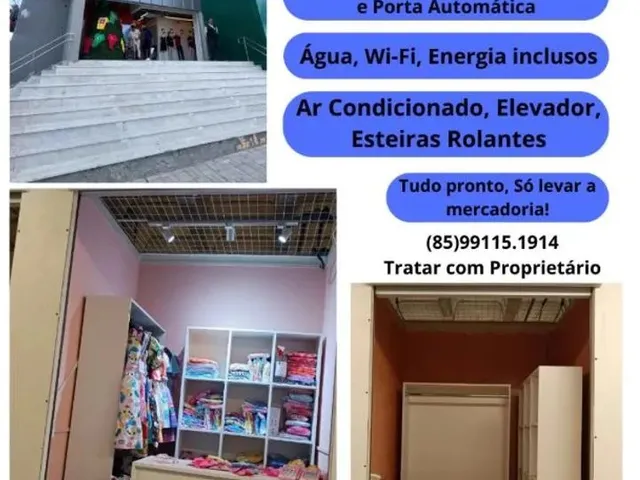 Imagem: Alugo Box no Estação Fashion