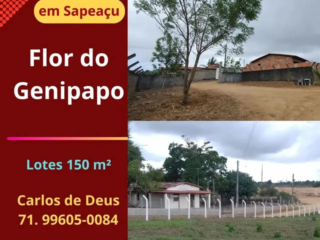 Imagem: Oportunidade Loteamento Flor do Genipapo