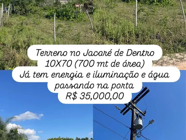Imagem: Terreno no Jacaré de Dentro