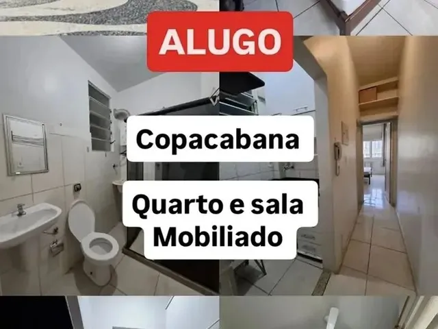 Imagem: Alugo - Copacabana Quarto e Sala. Mobiliado