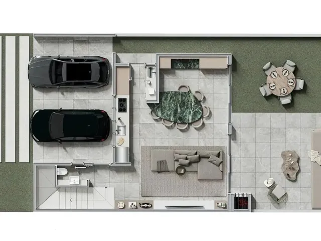 Imagem 14: Casa em Condomínio com 3 Quartos no Condomínio no Bacacheri