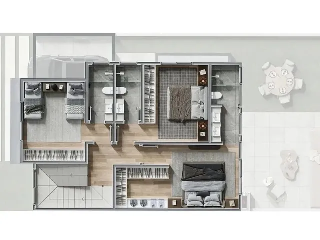 Imagem 6: Casa em Condomínio com 3 Quartos no Condomínio no Bacacheri