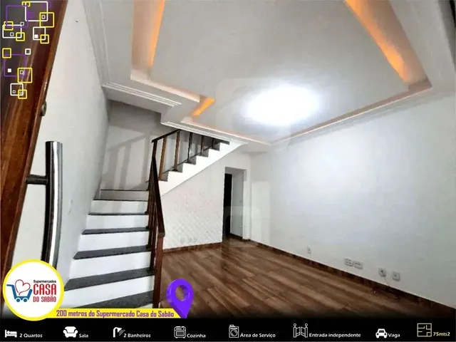 Imagem: Casa Duplex, Independente, 2 Qts, 75M²