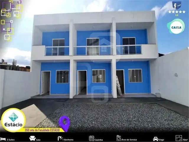 Imagem: Casa Duplex, Condominio Residencial, 75M²
