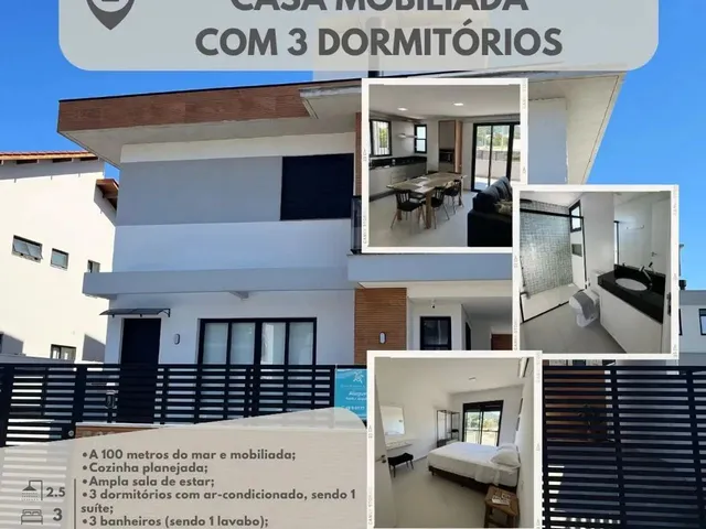 Imagem: Aluguel Mensal Casa 3 Dorm - Barra da Lagoa