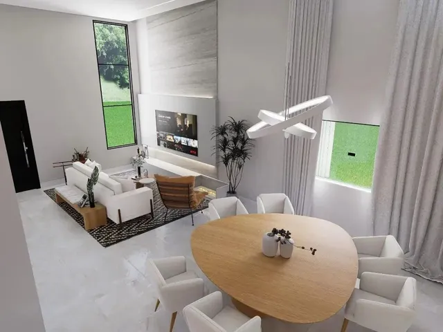 Imagem 9: Casa em Condomínio Fechado com 4 Quartos em Alphaville Lagoa dos Ingleses - Nova Lima