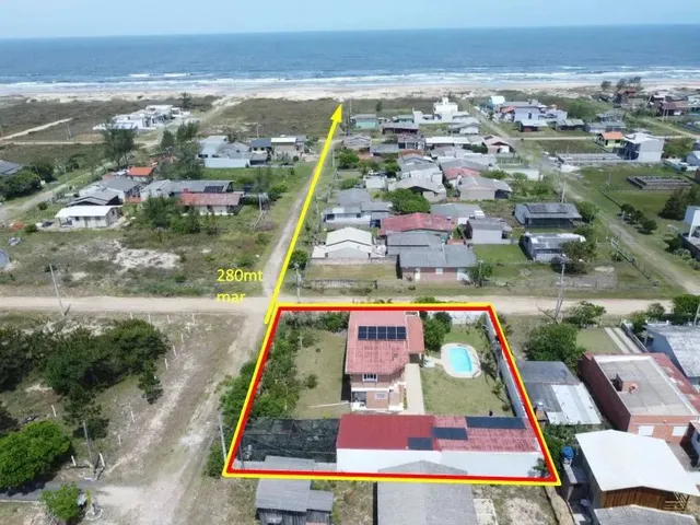 Imagem 13: Casa Estilo Colonial com 2 Pav. em Xangri-La dos Mares a 280Mt do Mar