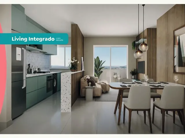 Imagem 4: Apartamento no Residencial Recanto do Lago - 2 Quartos - Vila Floresta II - Criciúma