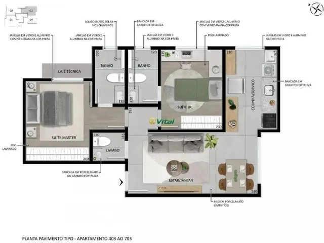 Imagem 4: Cobertura 2 Quartos no União!