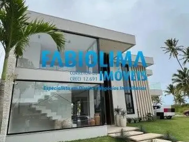 Imagem: Casa Beira Frente Mar em Guarajuba, Bahia