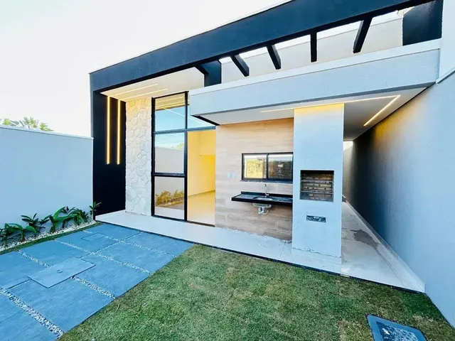 Imagem 12: Casa À Venda no Eusébio - 97M2 - 3 Dormitórios - 2 Vagas - Fachada Moderna - 3Min Do