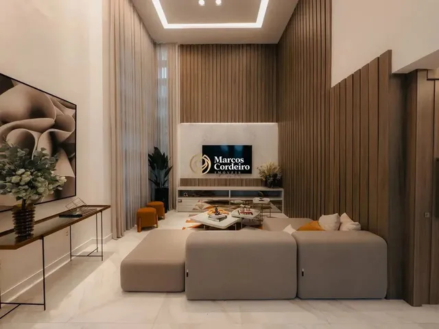 Imagem 2: Casa no Alphaville Fortaleza Porteira Fechada em Cararu - Eusébio -...