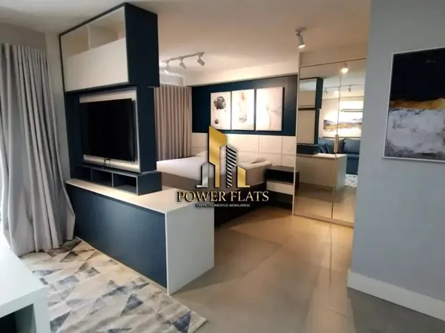 Imagem: Flat Moderno Mobiliado Oliveira Dias Jardim