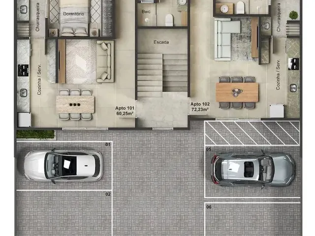 Imagem 9: Apartamento com 2 Quartos (Suíte) no Centro de Navegantes