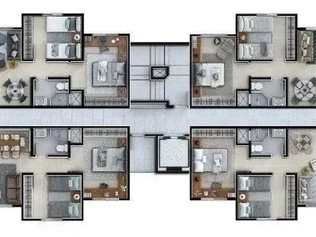 Imagem 12: Ville de Leon Clube Residencial - Apartamento 02 Dormitórios - Área de Lazer Completa