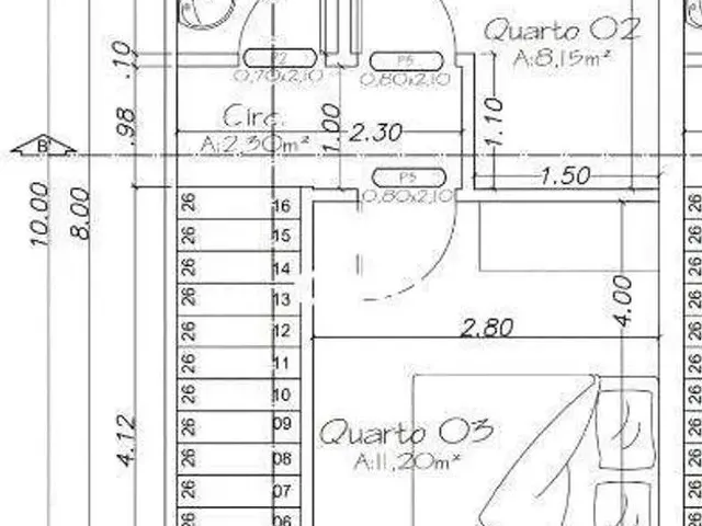 Imagem 6: Sobrado com 3 Quartos e Passagem Lateral no Bairro Rio Branco