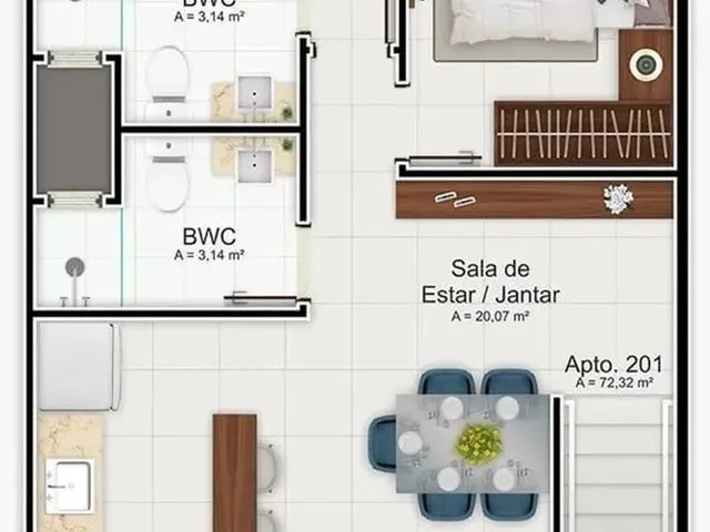 Imagem 4: Apartamento À Venda, São Vicente, Itajaí, Sc
