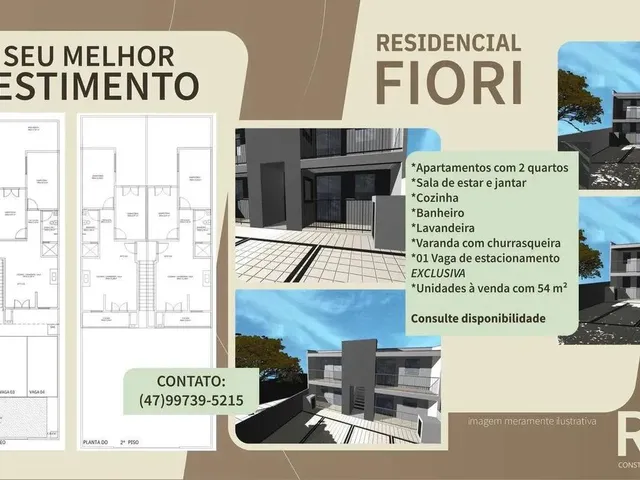 Imagem 10: Apartamento - 2 Dormitórios - Localizado em Itajaí / Espinheiros Ref: Dw602653
