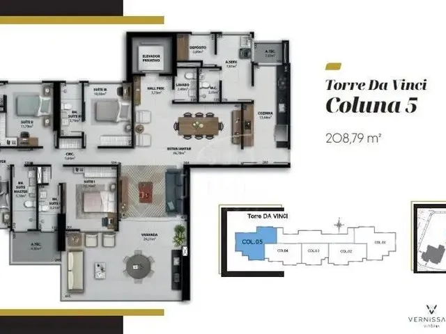 Imagem 7: Apartamento 4 Suítes em Enseada do Suá - Vitória