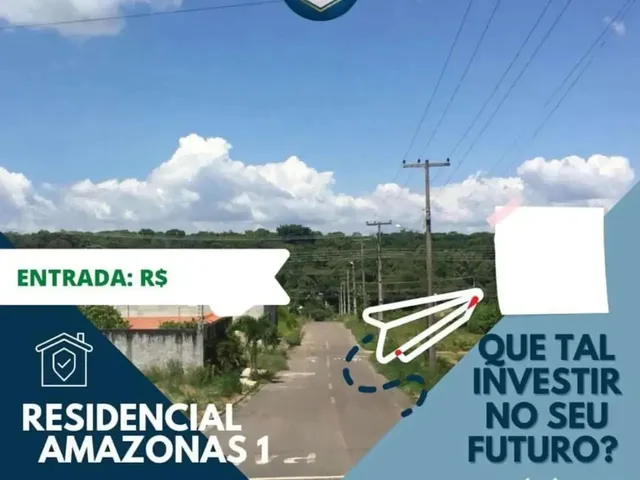 Imagem: Residencial Amazônas 1 Lotes Mensais R$229,17