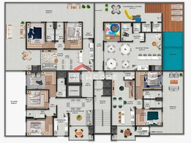 Imagem 9: Apartamento em Rua Arnaldo Passos - Centro - Navegantes/Sc