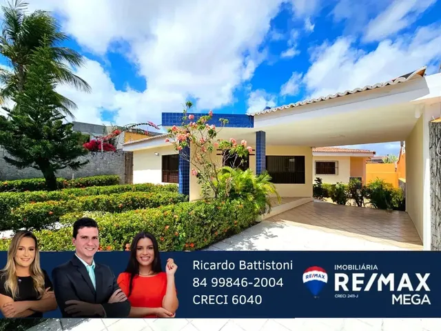 Imagem: Casa em Capim Macio com 284 M², 3 Suítes