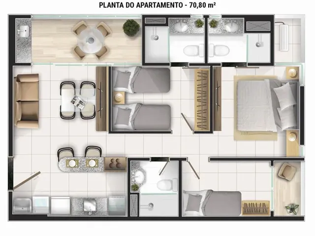 Imagem 8: Aquarius Residence